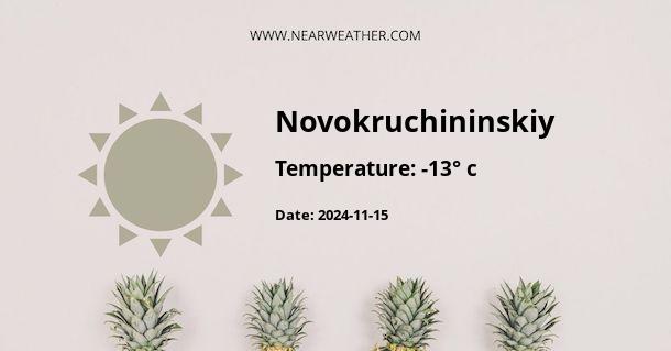 Weather in Novokruchininskiy