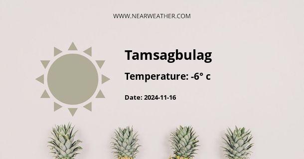 Weather in Tamsagbulag