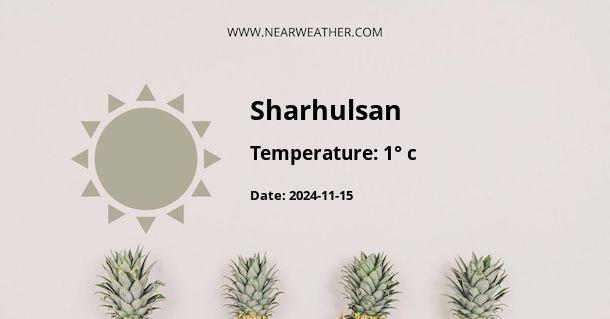 Weather in Sharhulsan