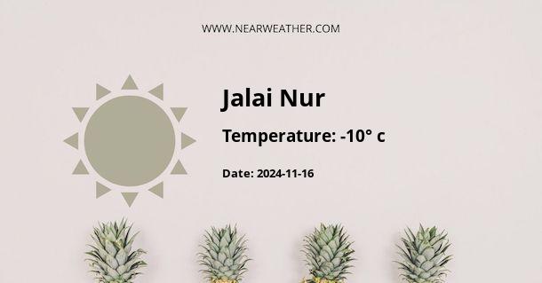 Weather in Jalai Nur