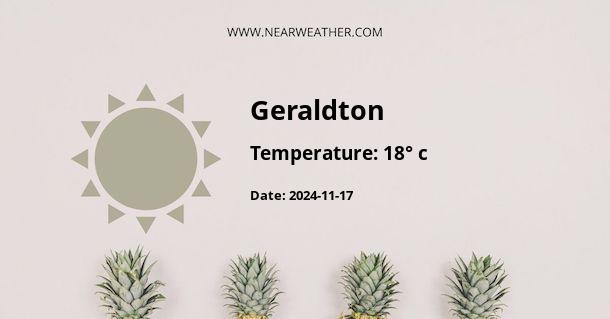 Weather in Geraldton