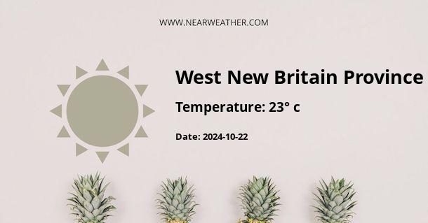 Weather in West New Britain Province