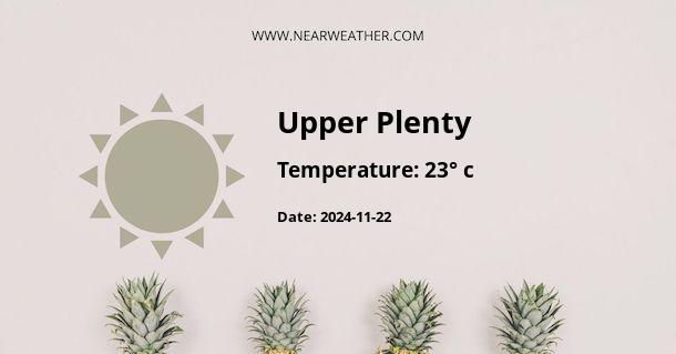 Weather in Upper Plenty