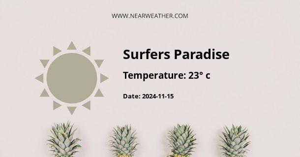 Weather in Surfers Paradise