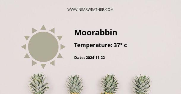 Weather in Moorabbin