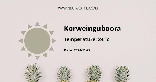 Weather in Korweinguboora