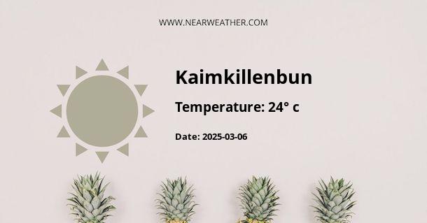 Weather in Kaimkillenbun