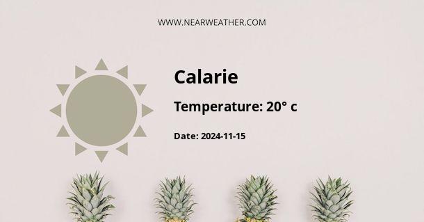 Weather in Calarie