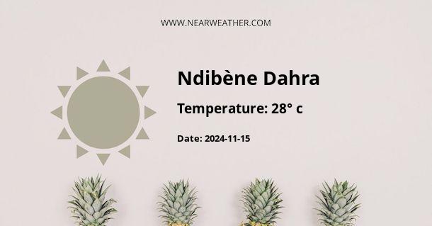 Weather in Ndibène Dahra