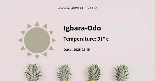 Weather in Igbara-Odo