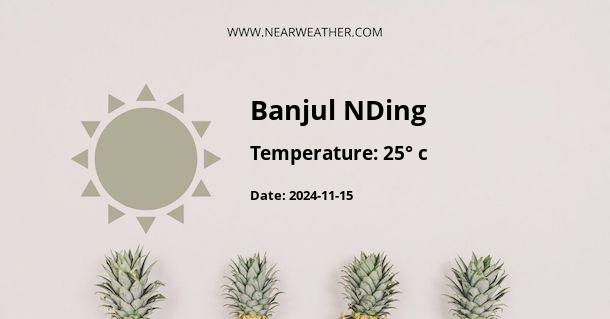 Weather in Banjul NDing