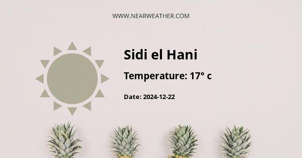 Weather in Sidi el Hani