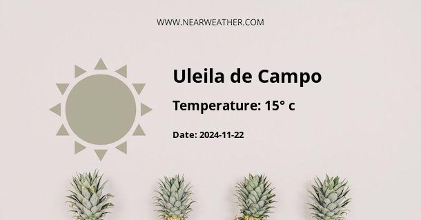 Weather in Uleila de Campo