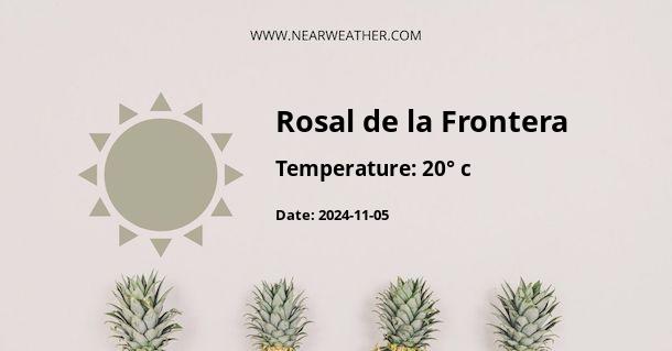 Weather in Rosal de la Frontera