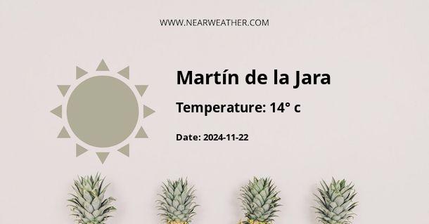 Weather in Martín de la Jara