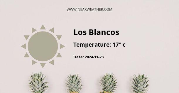 Weather in Los Blancos