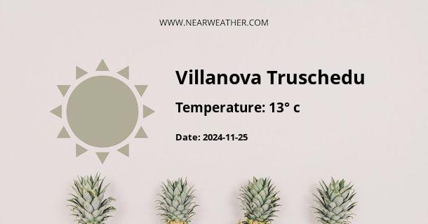 Weather in Villanova Truschedu