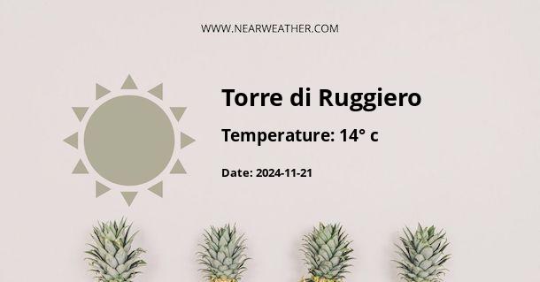 Weather in Torre di Ruggiero