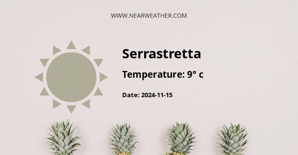 Weather in Serrastretta