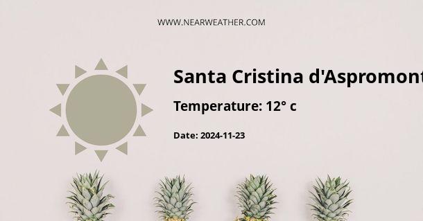 Weather in Santa Cristina d'Aspromonte