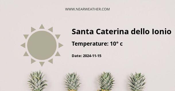 Weather in Santa Caterina dello Ionio