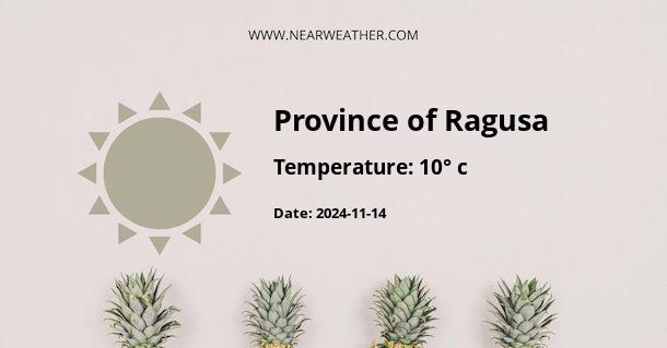 Weather in Province of Ragusa