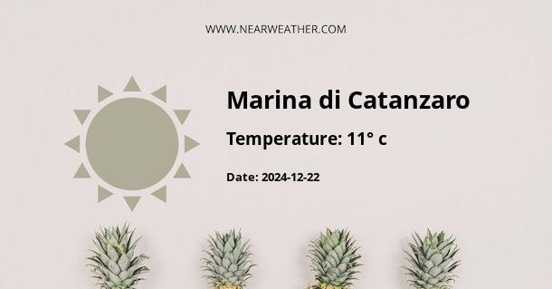 Weather in Marina di Catanzaro