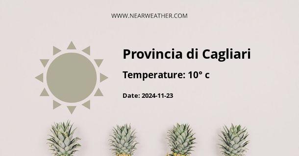 Weather in Provincia di Cagliari