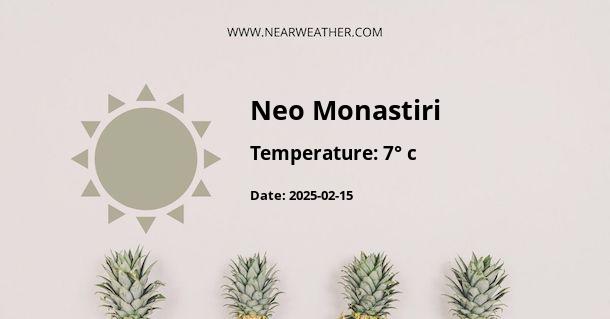 Weather in Neo Monastiri