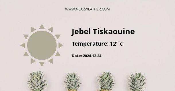 Weather in Jebel Tiskaouine