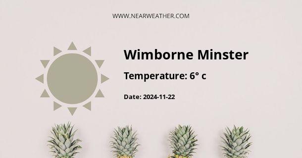 Weather in Wimborne Minster