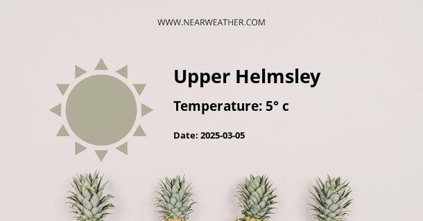 Weather in Upper Helmsley