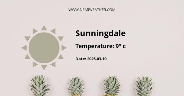 Weather in Sunningdale