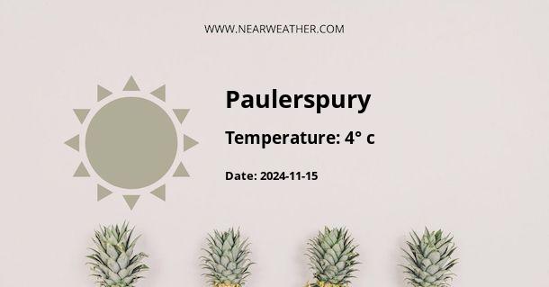 Weather in Paulerspury