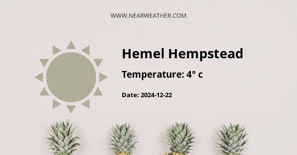 Weather in Hemel Hempstead