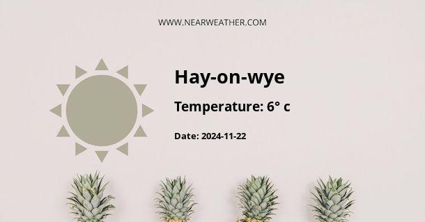 Weather in Hay-on-wye