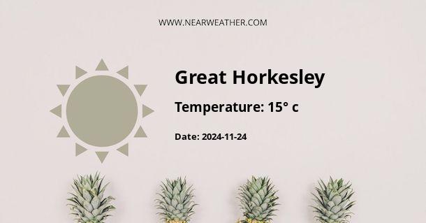 Weather in Great Horkesley