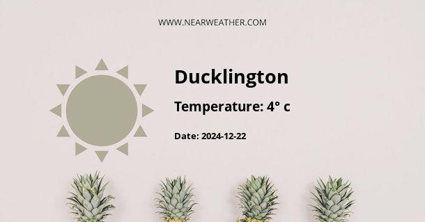 Weather in Ducklington