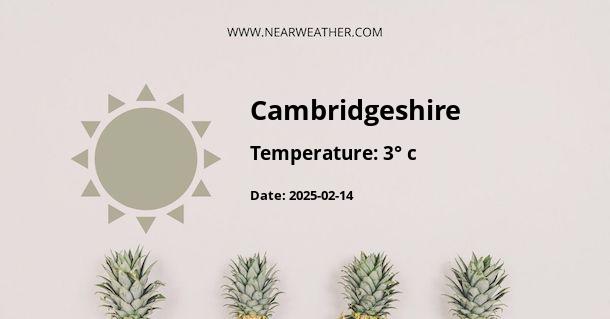 Weather in Cambridgeshire