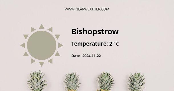 Weather in Bishopstrow