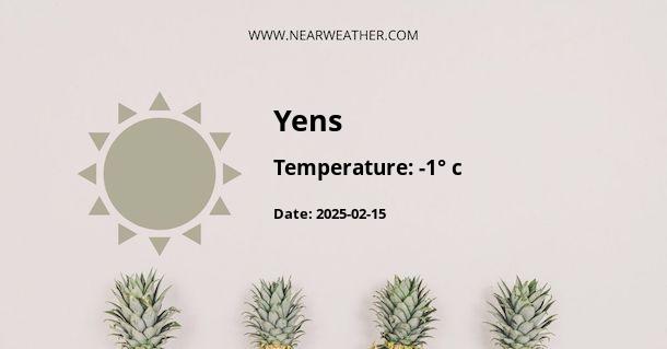 Weather in Yens