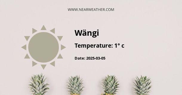 Weather in Wängi