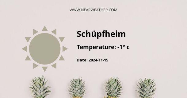 Weather in Schüpfheim