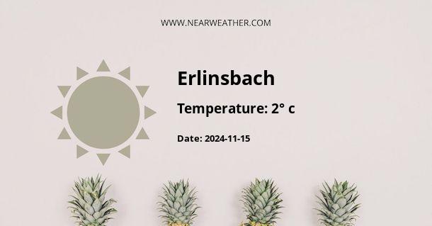 Weather in Erlinsbach