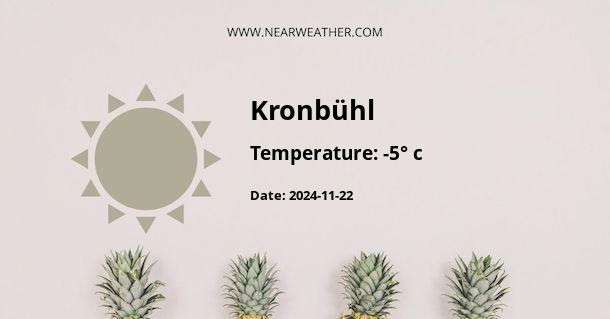 Weather in Kronbühl