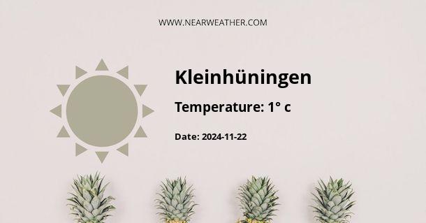 Weather in Kleinhüningen