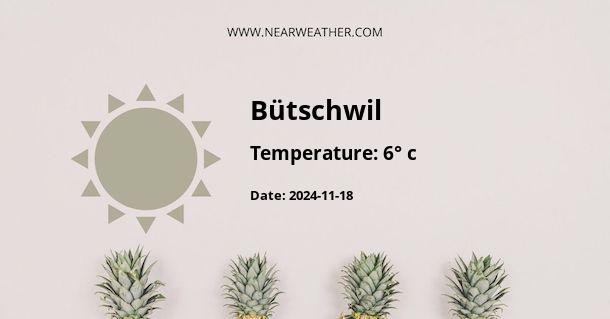 Weather in Bütschwil