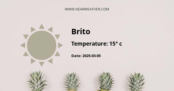 Weather in Brito