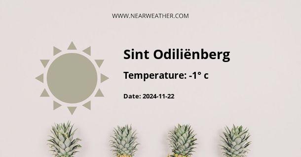 Weather in Sint Odiliënberg