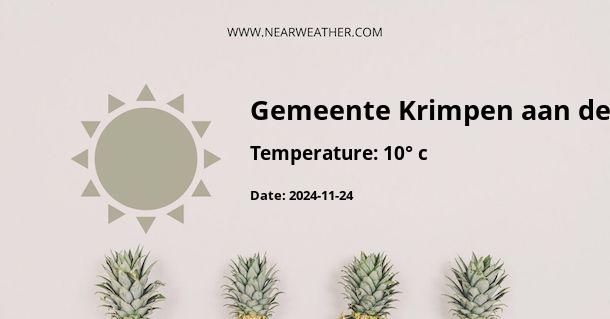 Weather in Gemeente Krimpen aan den IJssel